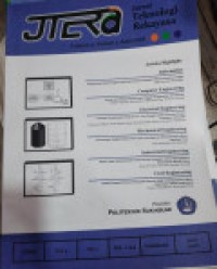 JTERA JURNALTEKNOLOGI REKAYASA: VOLUME 3 NOMOR 1