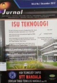 JURNAL ISU TEKNOLOGI