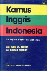 Kamus Inggris Indonesia