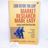 Look Before you leap : Market research made easy