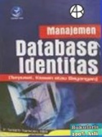 MANAJEMEN DATABASE IDENTITAS