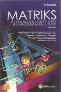 MATRIKS PERSAMAAN LINIER DAN PEMROGRAMAN