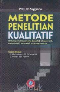 Metode Penelitian Kualitatif