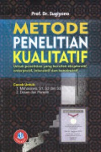 METODE PENELITIAN KUALITATIF