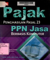 Pajak Penghasilan Pasal 23 : PPN Jasa Berbasis Komputer