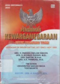 Pendidikan Kewarganegaraan : Untuk Perguruan Tinggi Ed. 1