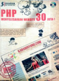 PHP: MENYELESAIKAN WEBSITE 30 JUTA!