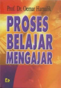 Proses Belajar Mengajar