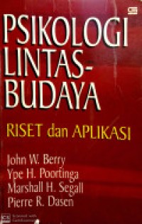 Psikologi Lintas Budaya : Riset Dan Aplikasi