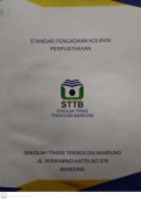 STANDAR PENGADAAN KOLEKSI PERPUSTAKAAN