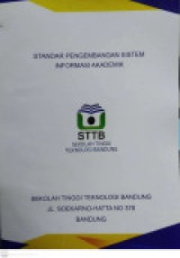 STANDAR PENGEMBANGAN SISTEM INFORMASI AKADEMIK