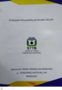 STANDAR PENJADWALAN RUANG KELAS