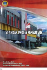 STANDAR PROSES PENELITIAN