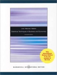 Statistical Techniques In Business And Economics 14th Ed