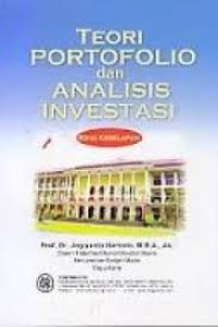 Teori Portofolio Dan Analisis Investasi Ed. 8