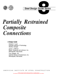 Partially Restrained Composite Connections